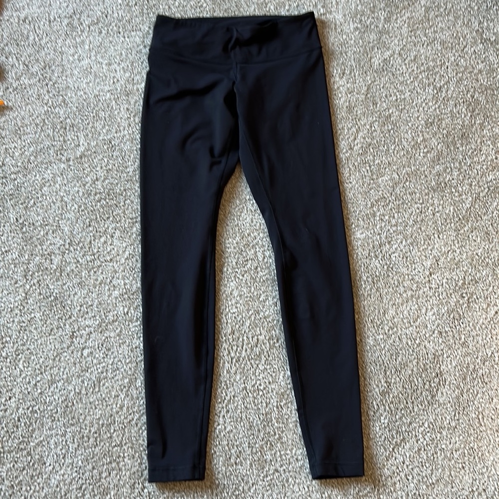 Lululemon Athletica mid-rise leggings, black, size 8 - Picture 2 of 6